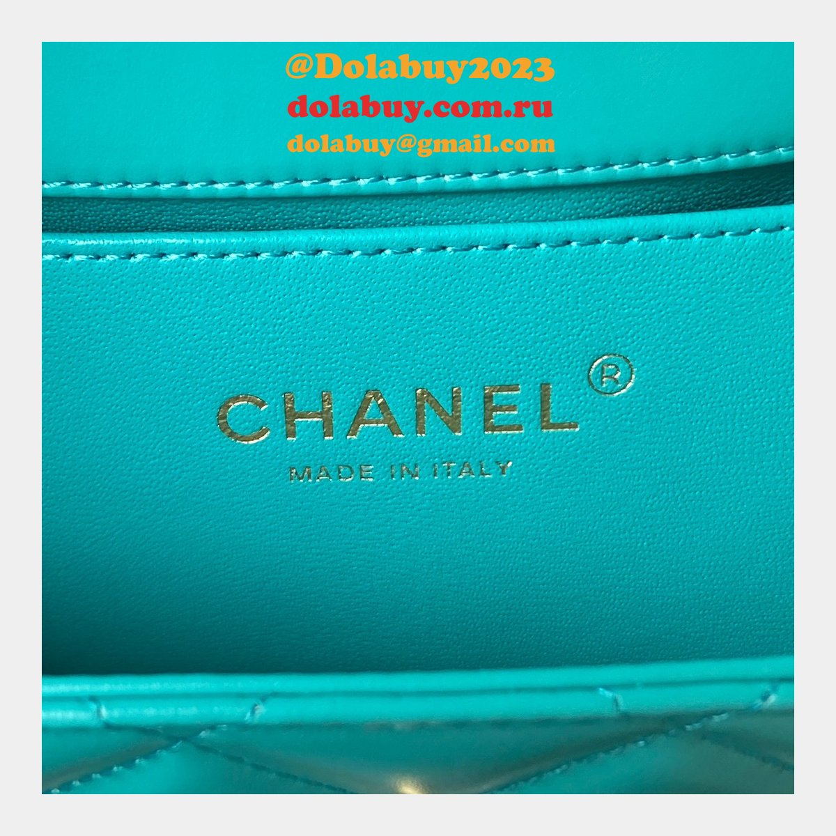 Duplicate AS2615 Vintage Flap 1:1 Mirror Top Quality Bag