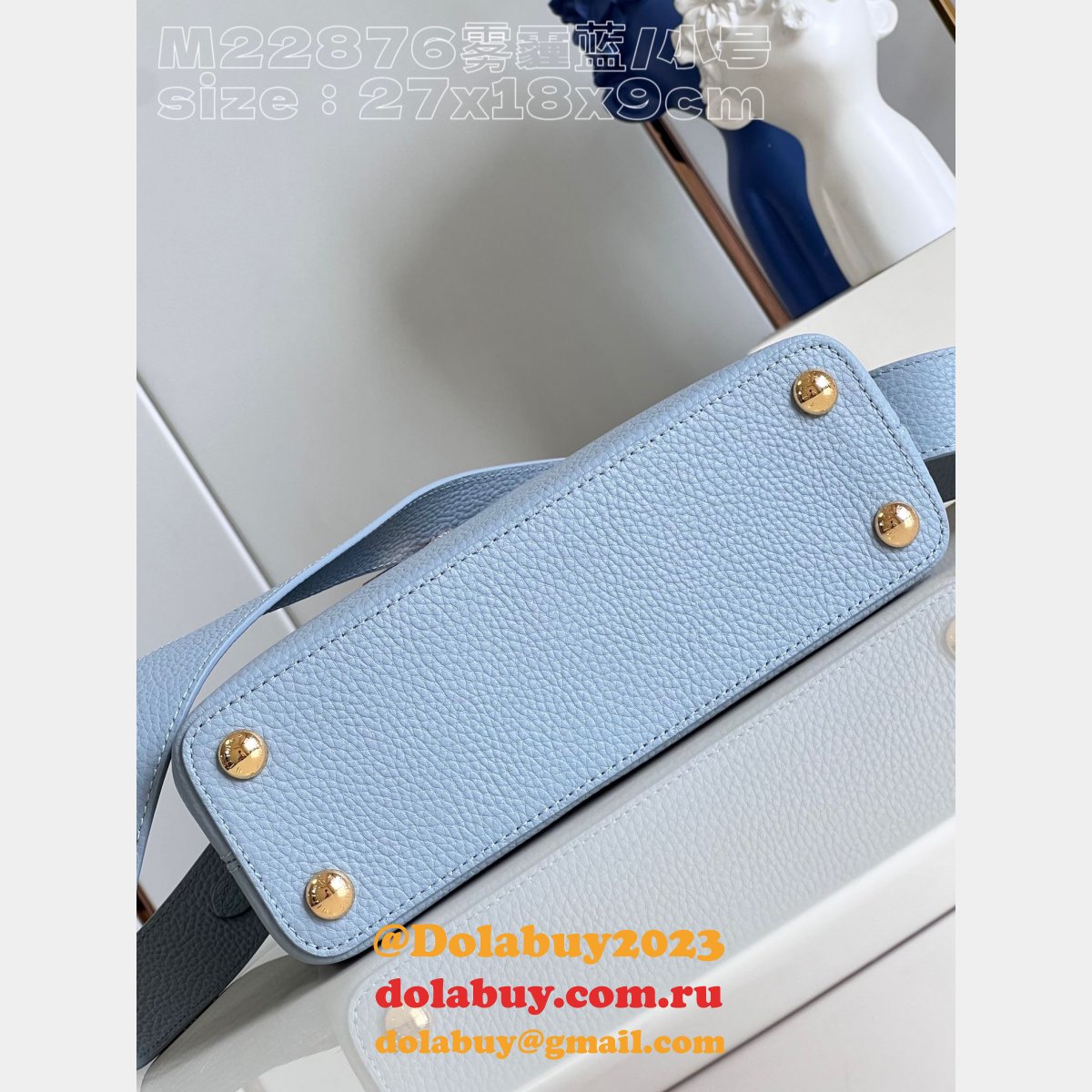 Capucines Replica Louis Vuitton Designer Discreet Best M22876 Bag