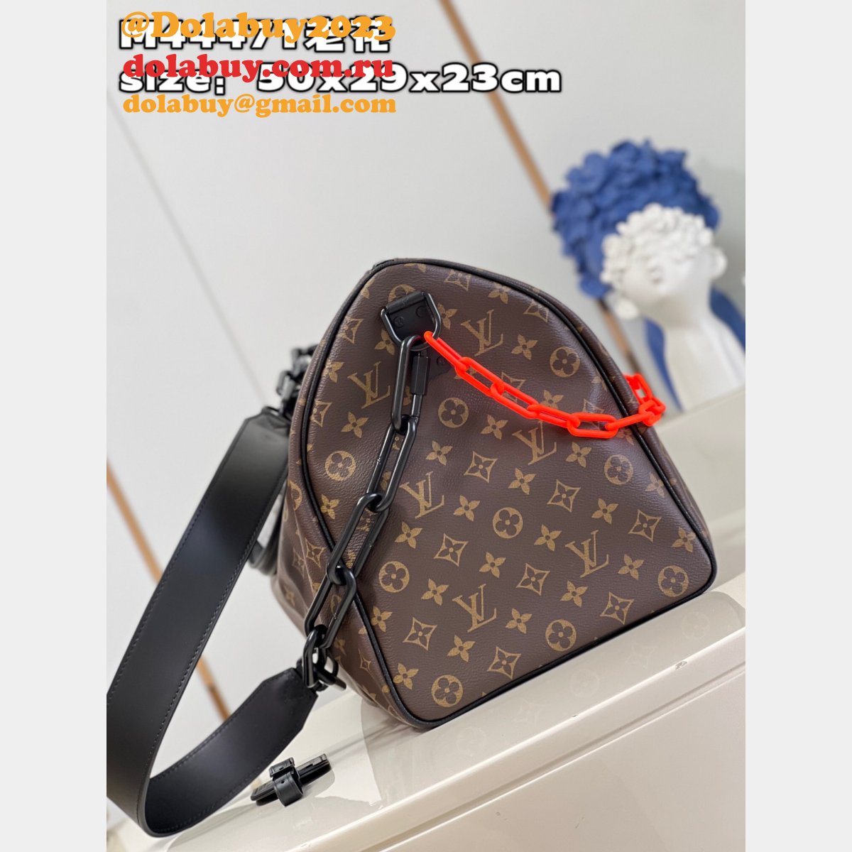 Louis Vuitton Keepall Bandouliere 50 Monogram Solar Fake Bag