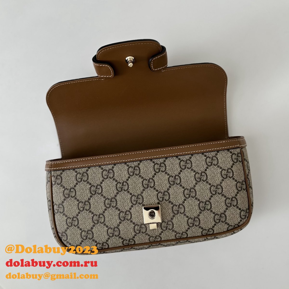 Designer Gucci Horsebit 1955 Soft Small Top Handle Shoulder 815206 Bag