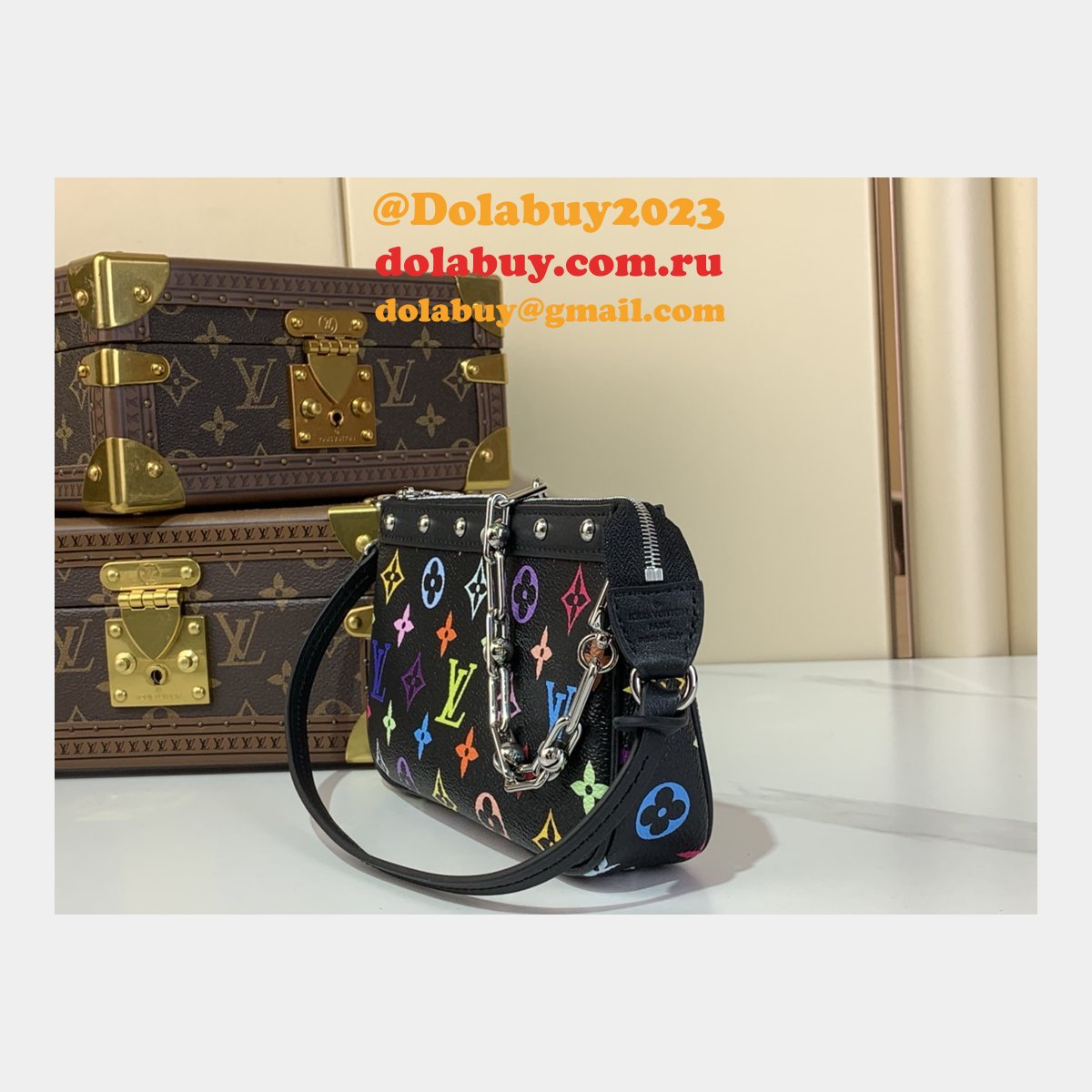 Louis Vuitton Replica LV x TM Pochette Accessoires M13663/M13404 Bag