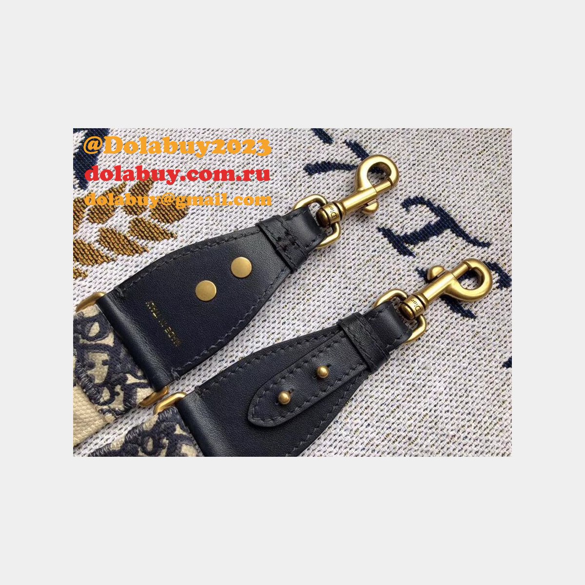 Fashion Christian Dior SHOULDER Embroidery STRAP UK
