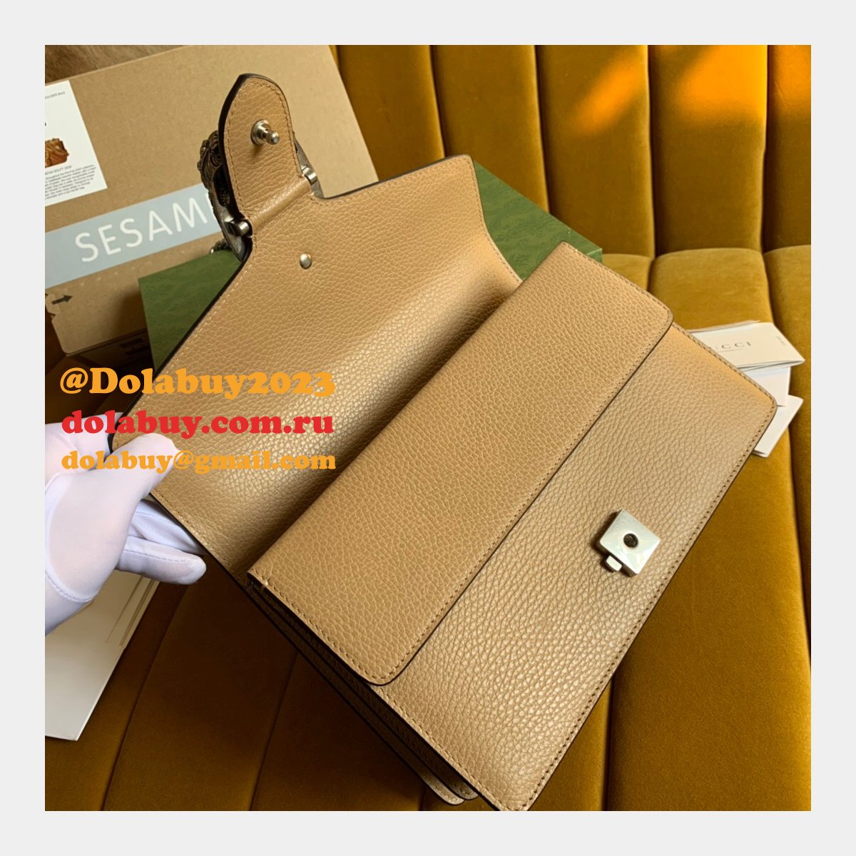 best G*u*i replica 400249 dionysus gg shoulder brown bag