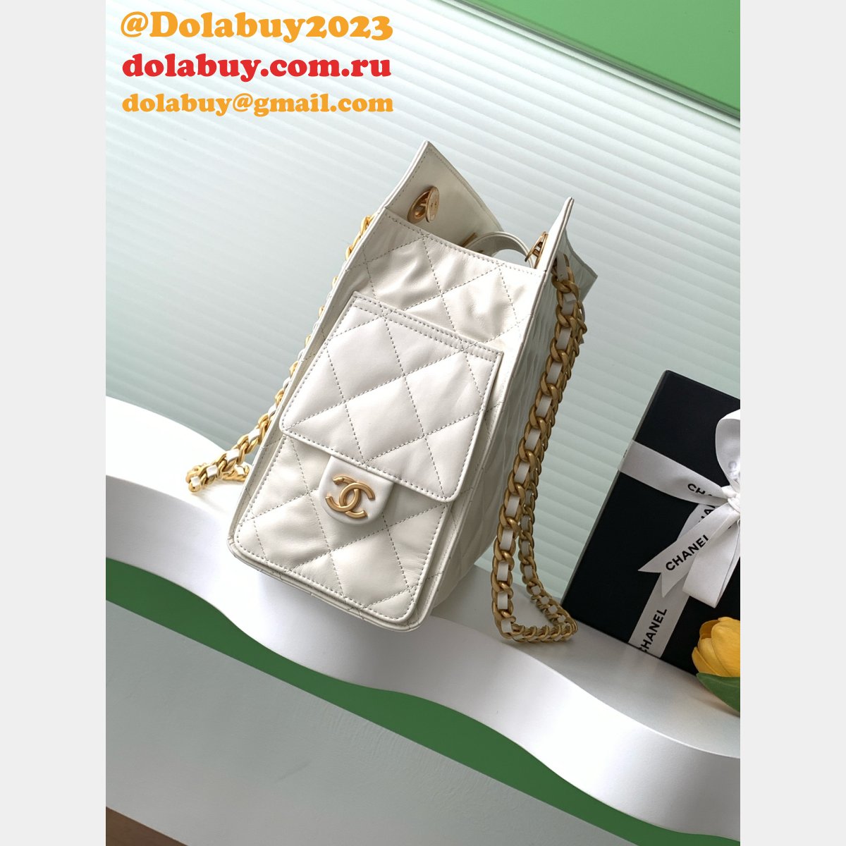 Top Quality AAA+ Replica AS5303 Backpack Shiny Lambskin Bag