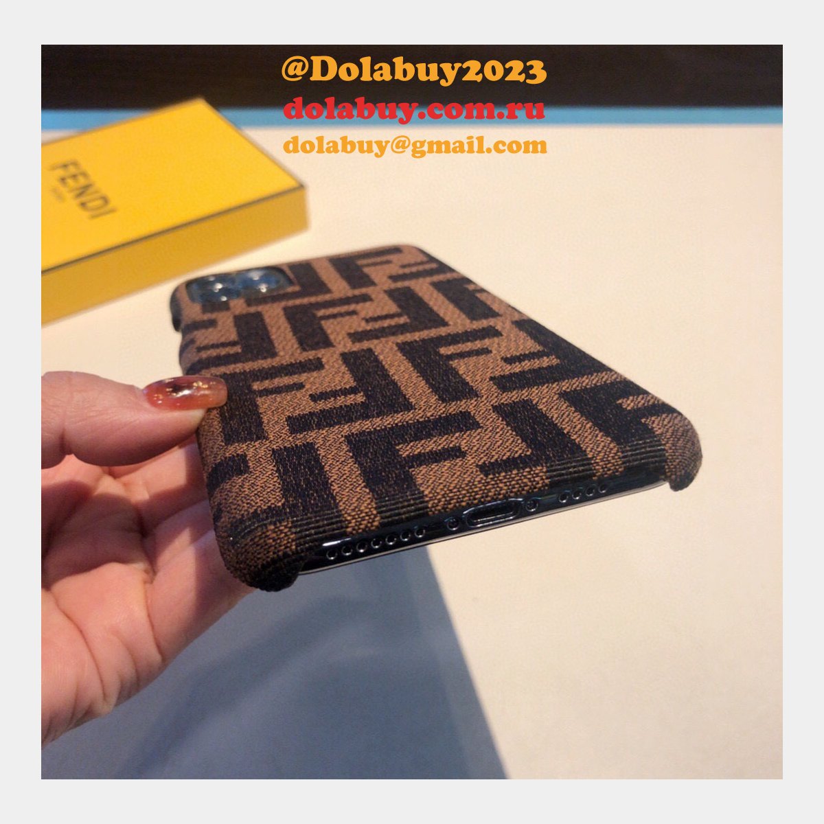 Wholesale Fendi iPhone Multicolour flip-cover cases & covers