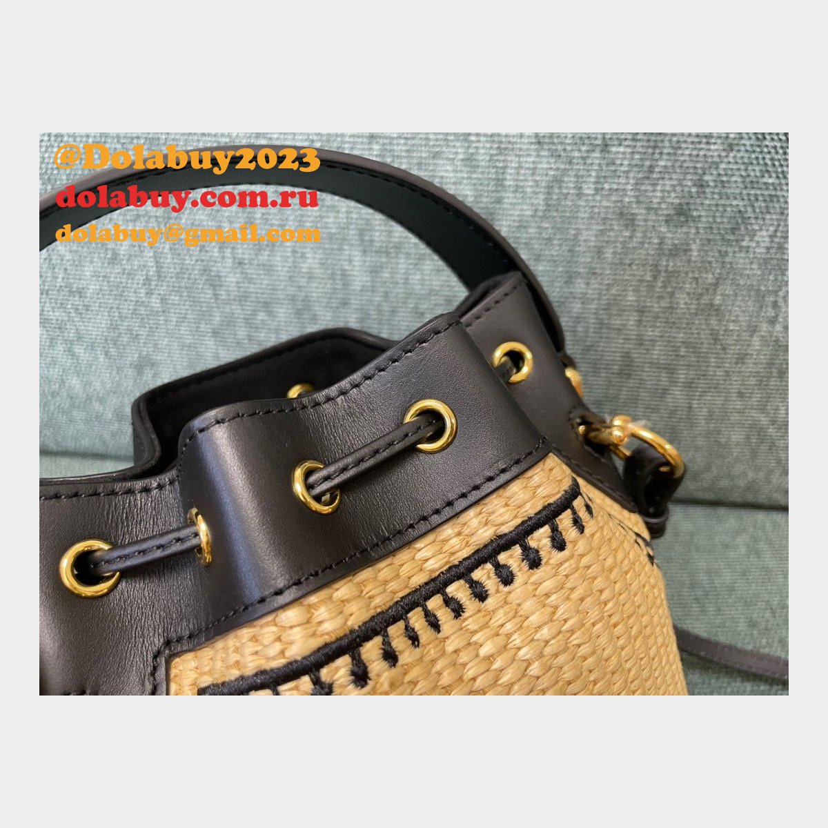 Best TOP Fendi Mini Bucket Replicas Bag