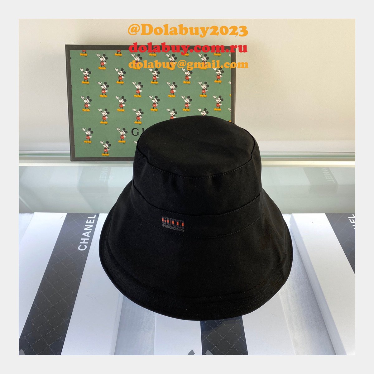 Luxury Gucci Foldable Simple fisherman hat