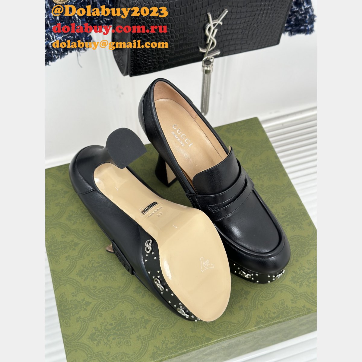 aaa+ replica G*u*i high quality single shoes