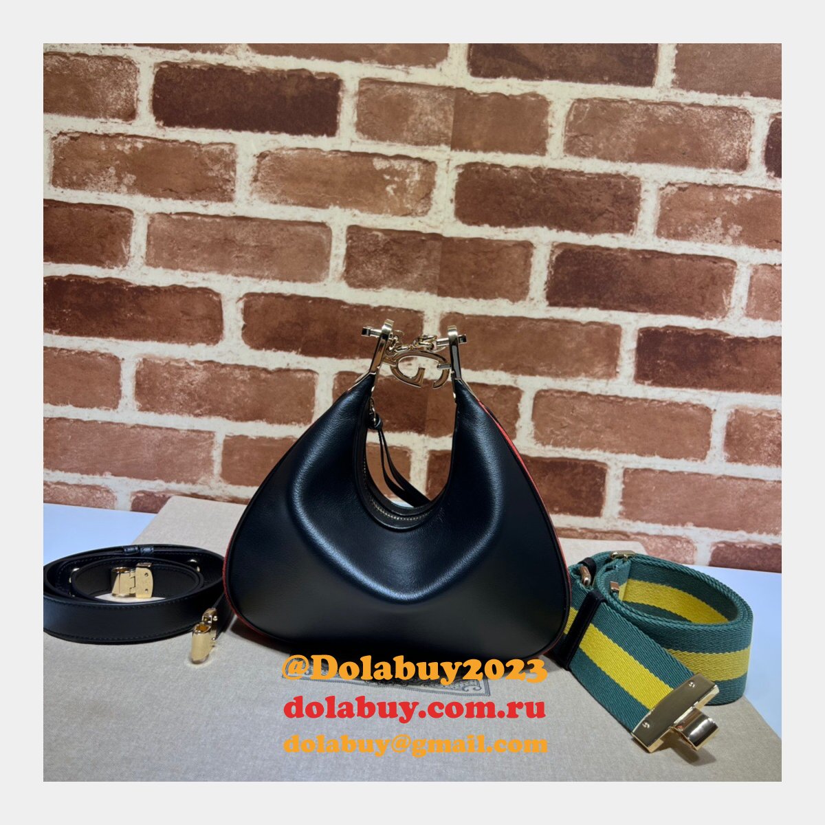 G*u*i fashion attache 699409 shoulder replica bag