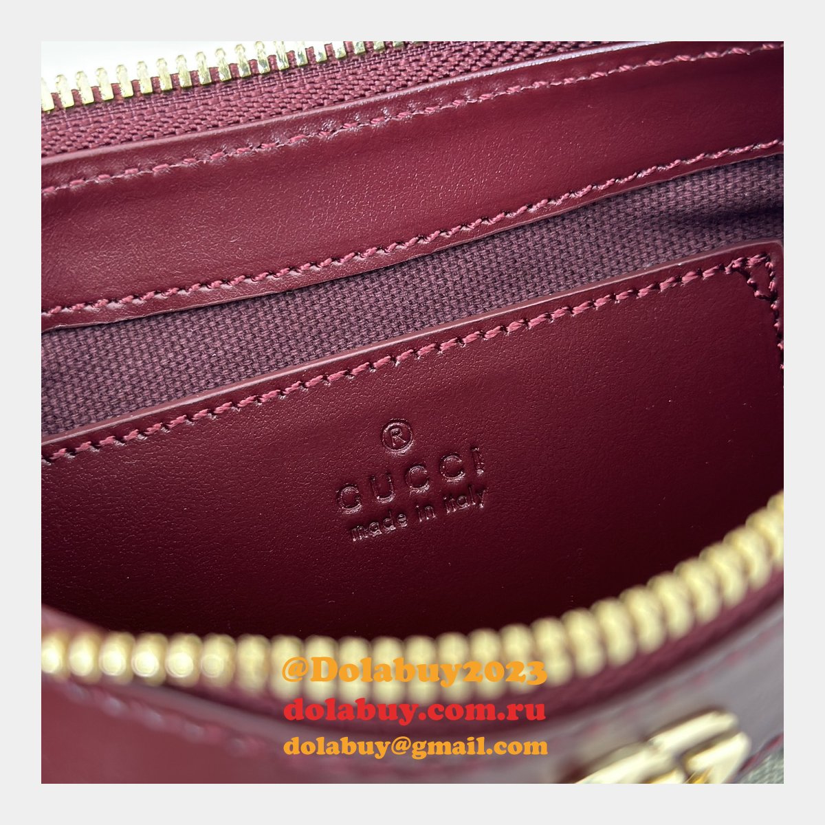 Gucci GG Mini Bag 818763 Panda Detail Designer Sale