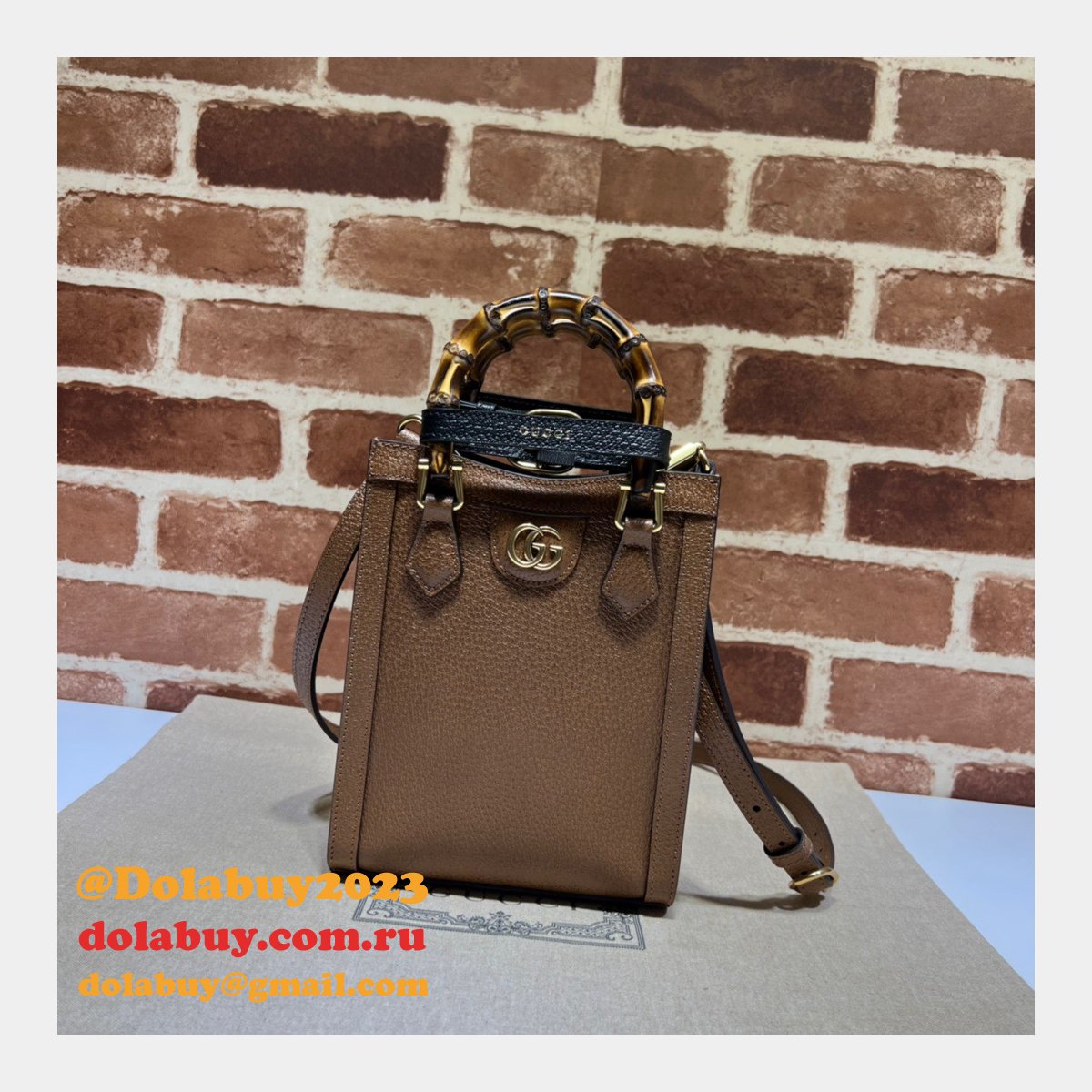 Gucci Replicas Diana 1:1 Mirror Tote Perfect 739079 Bag