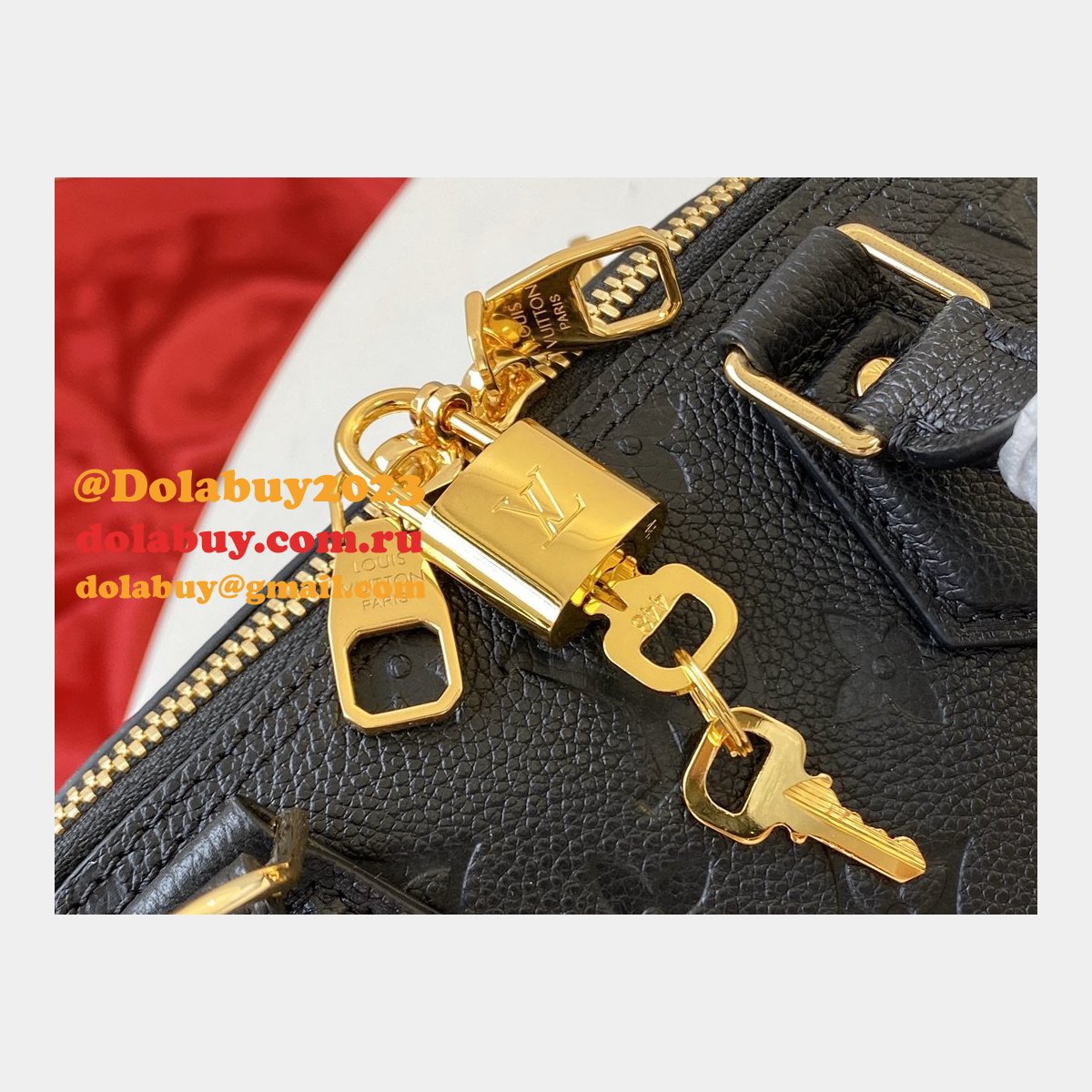 Louis Vuitton Neo Alma BB Bag Monogram Empreinte M44829 Black High Quality