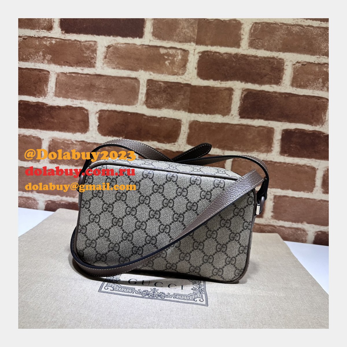 GG Crystal 760342 Gucci Designer Replica Shoulder Bag