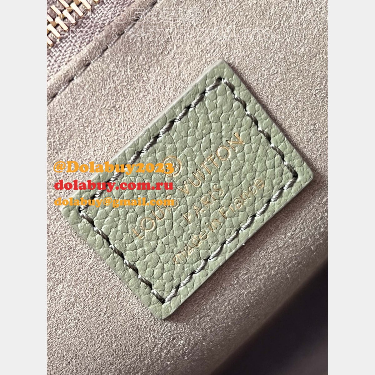 Onthego Louis Vuitton M46647 Fake Bag Empreinte Leather