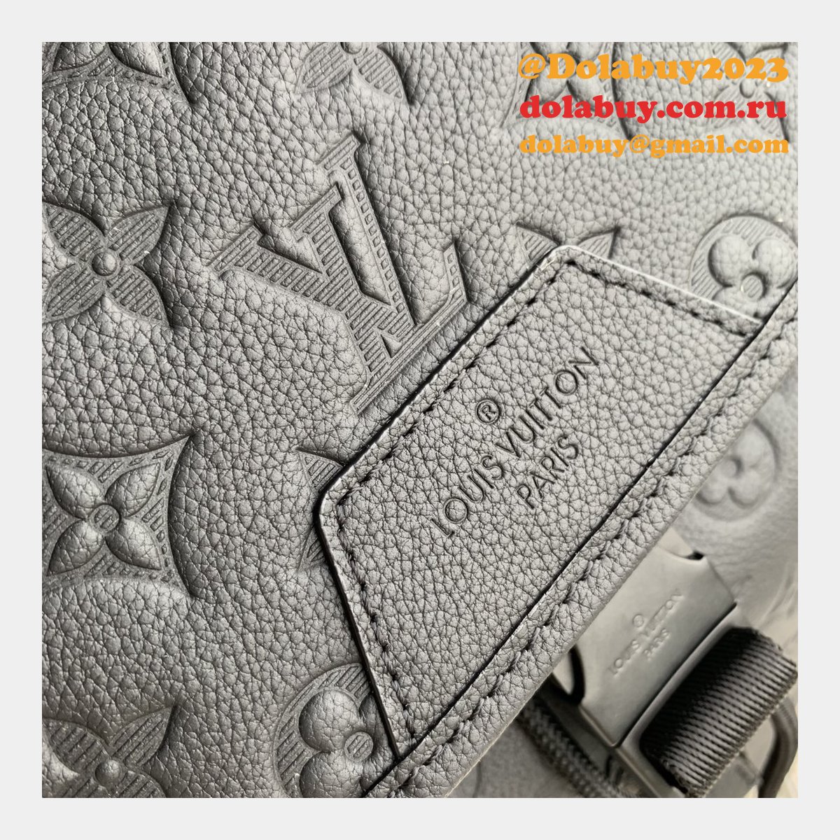 Trekking Backpack Monogram Shadow Fake Louis Vuitton M43680 Bag