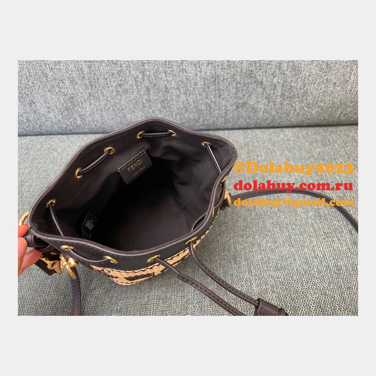 Best TOP Fendi Mini Bucket Replicas Bag