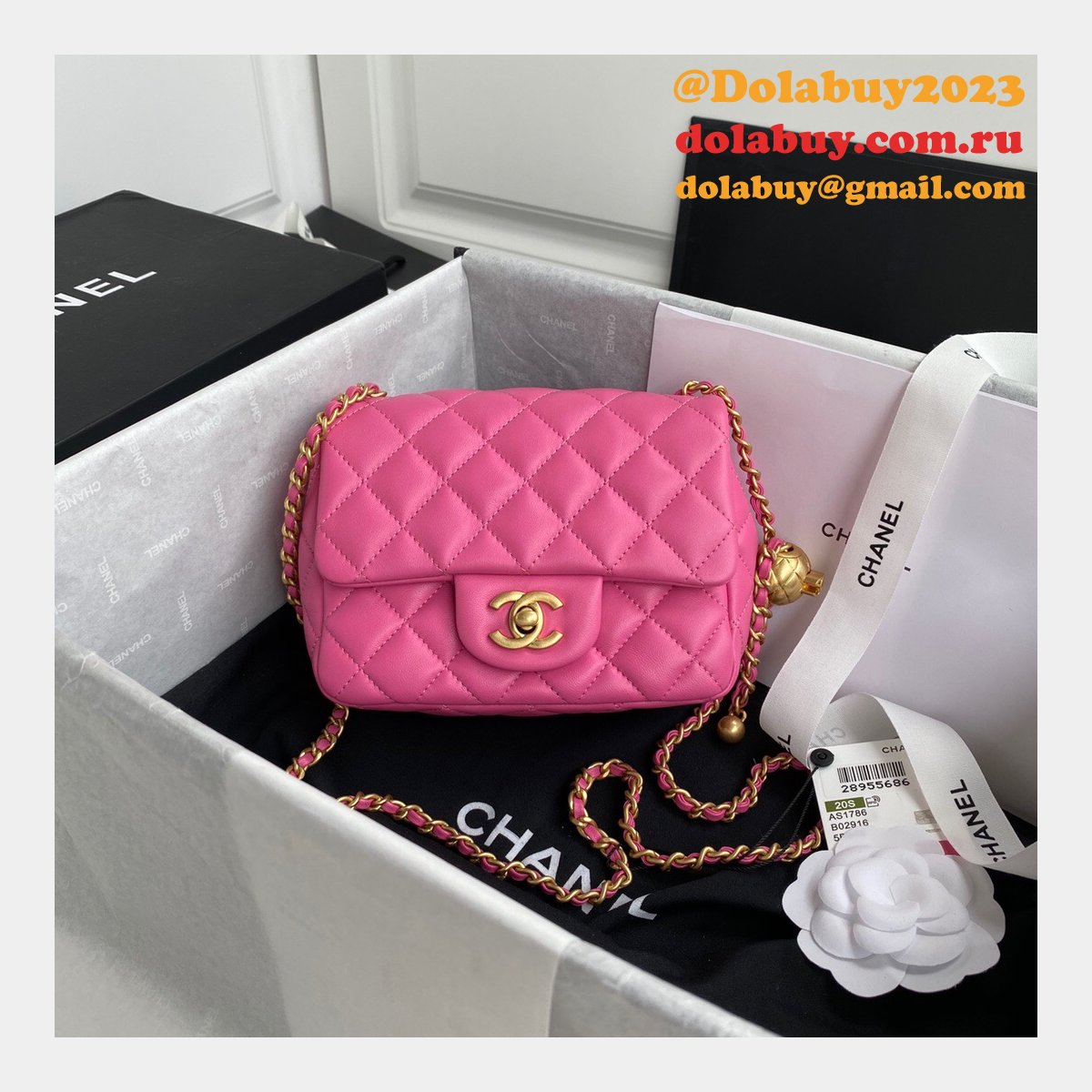 CC Replica 17CM Mini Flap AS1786 Bag