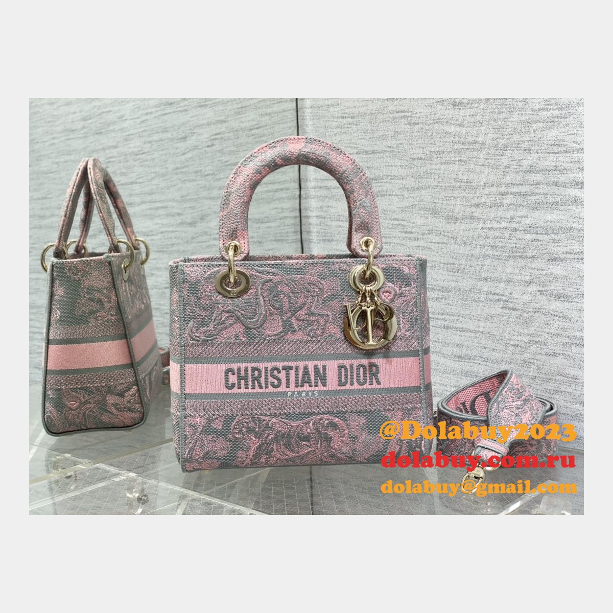 Designer Christian Dior Replica Lady 24cm Bags