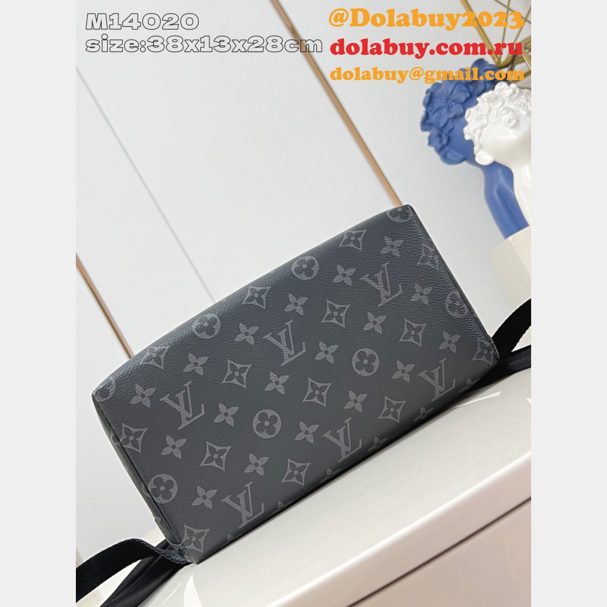 Designer Louis Vuitton M14020 Discovery Slim Backpack Inspired Bag