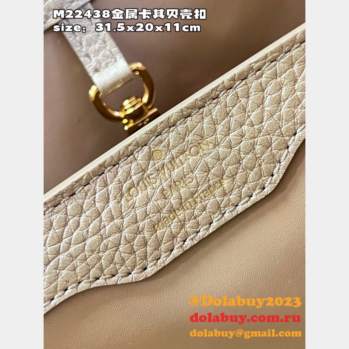 Capucines Shop Replica Louis Vuitton M22436 M22437 M22438 Bag