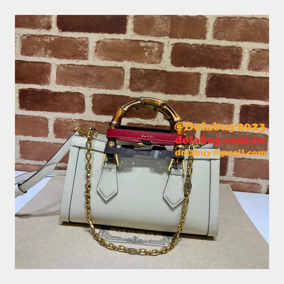 Gucci Diana Replica 735153 Small shoulder 1:1 Mirror bag