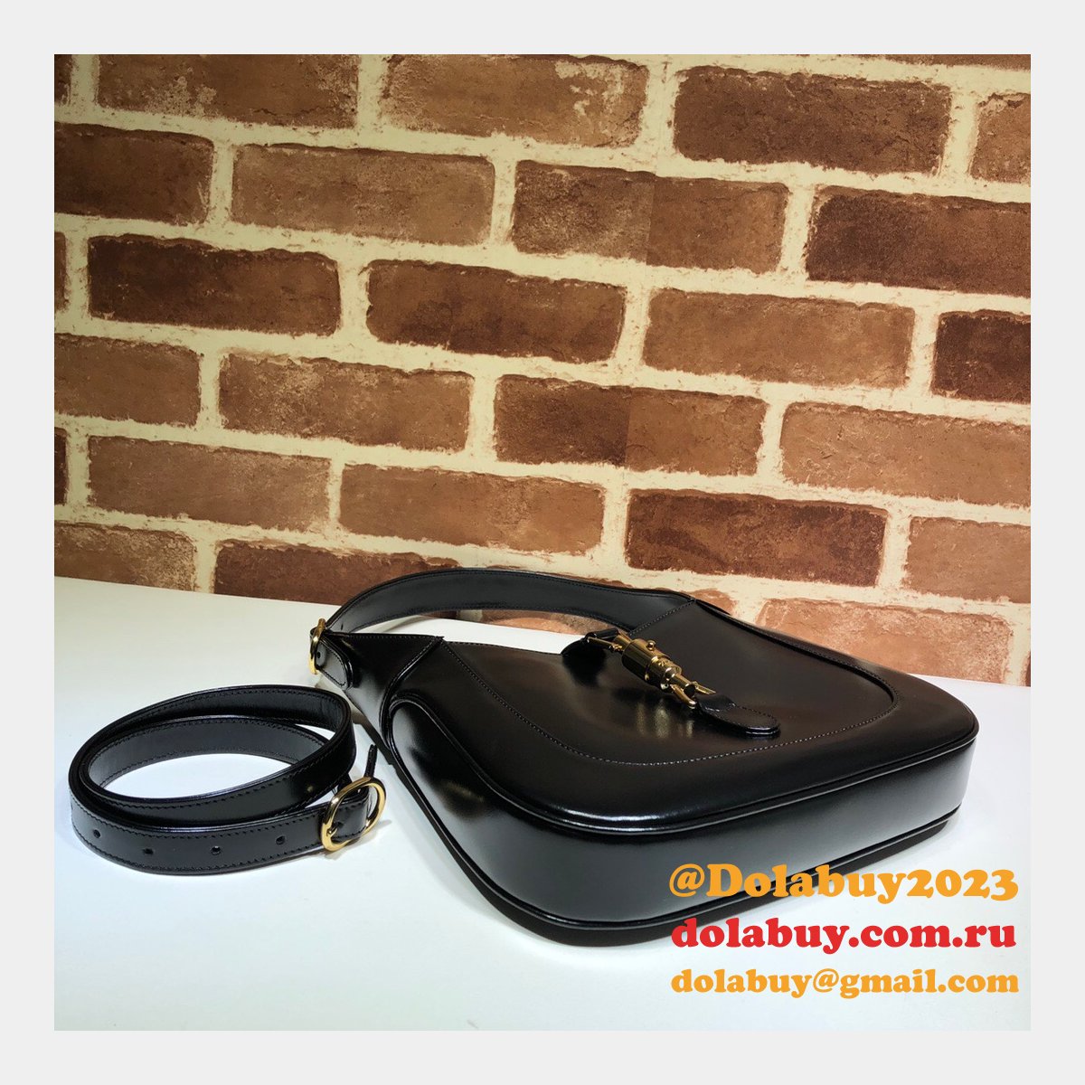 Designer Replica Gucci Jackie 1961 Hobo Bag 636709 Leather