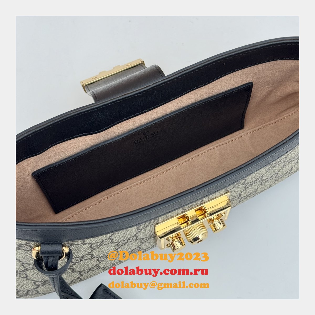 Gucci Best Quality Replicas 811705 Padlock Shoulder Bag