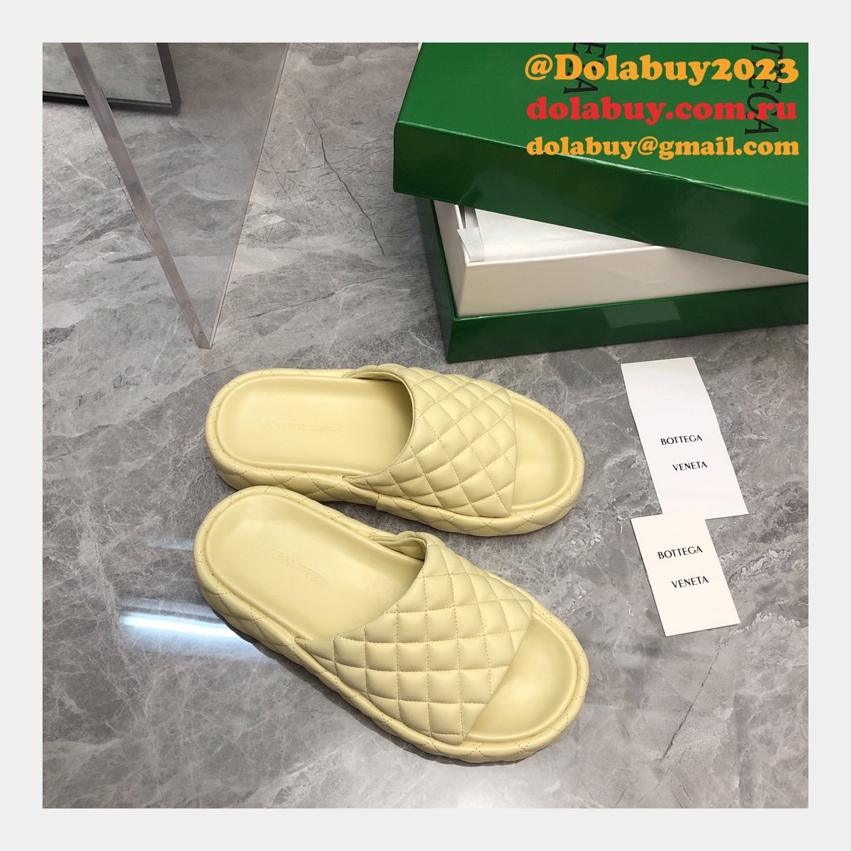 Fashionreps Shoes Bottega Veneta Slippers Replica Wholesale