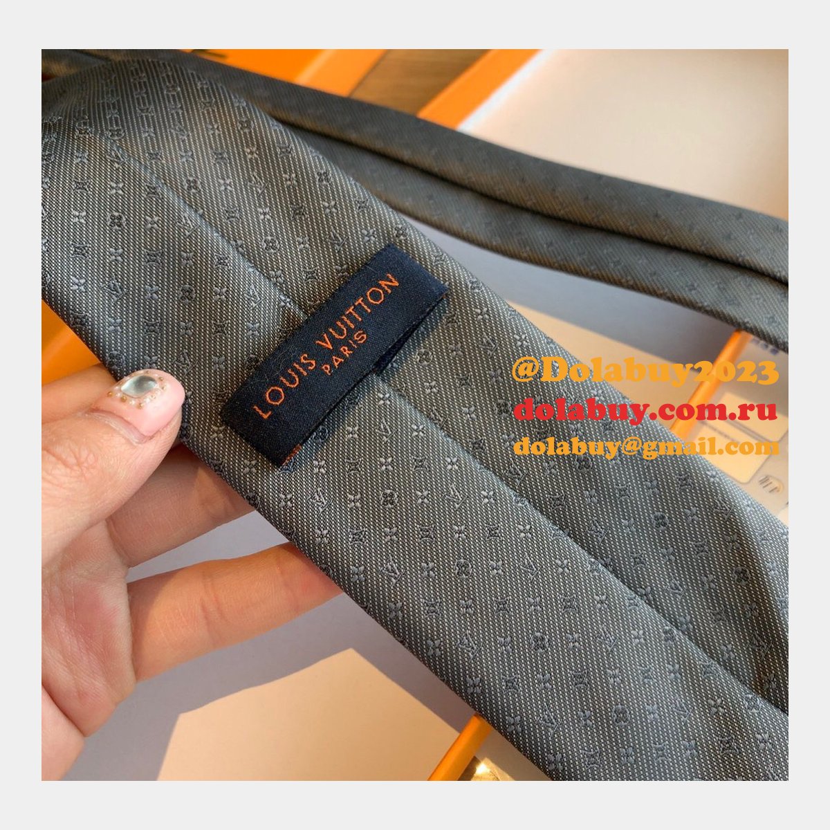 Louis Vuitton High Quality Small logo jacquard