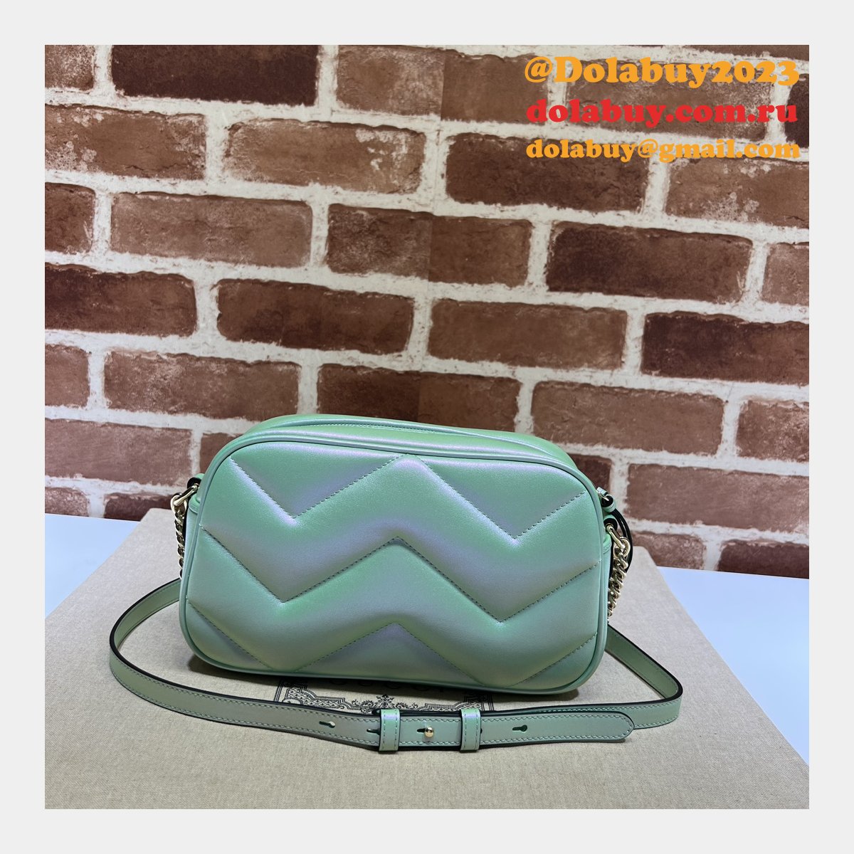 Gucci Replica GG Marmont 447632 Matelassé Shoulder Bag