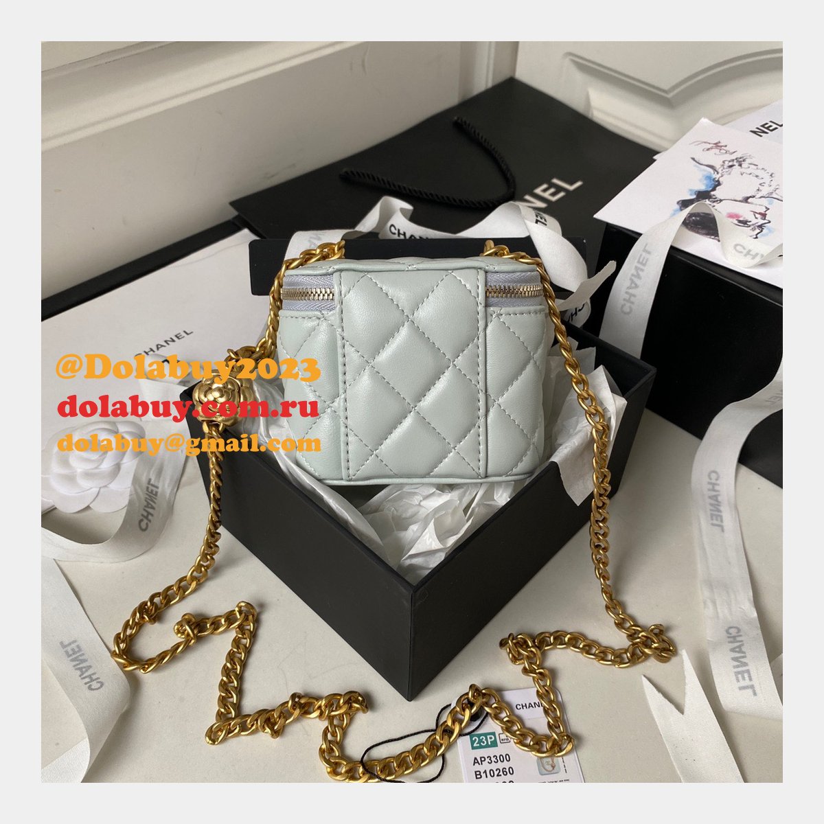 Designer 2023 Bags Replica Luxury AP3300 Cosmetic Handbags