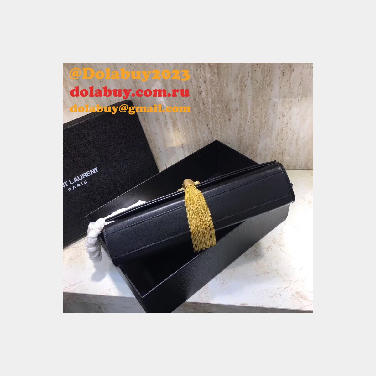 YSL Cheap Saint 24cm Classical 8650085 Bag