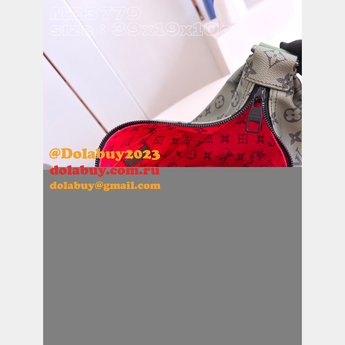 Hamac Bag Monogram M23779 Louis Vuitton Men Replica Bag