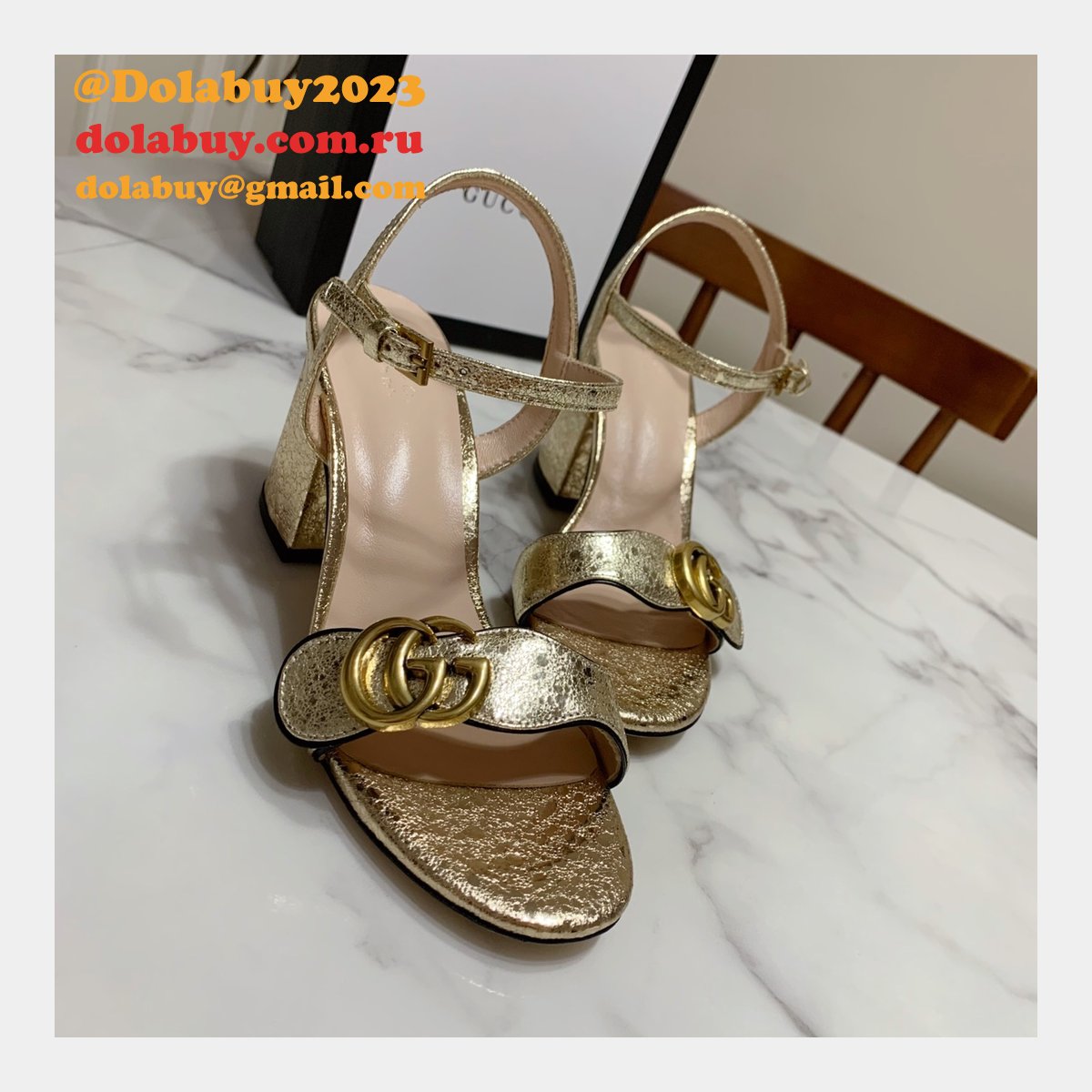 one word G*u*i sandals perfect summer slippers shoes