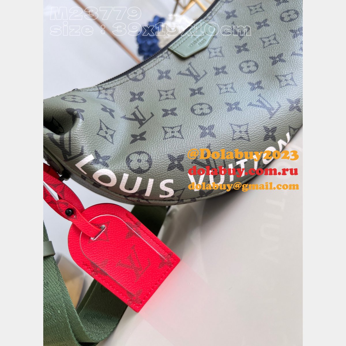 Hamac Bag Monogram M23779 Louis Vuitton Men Replica Bag