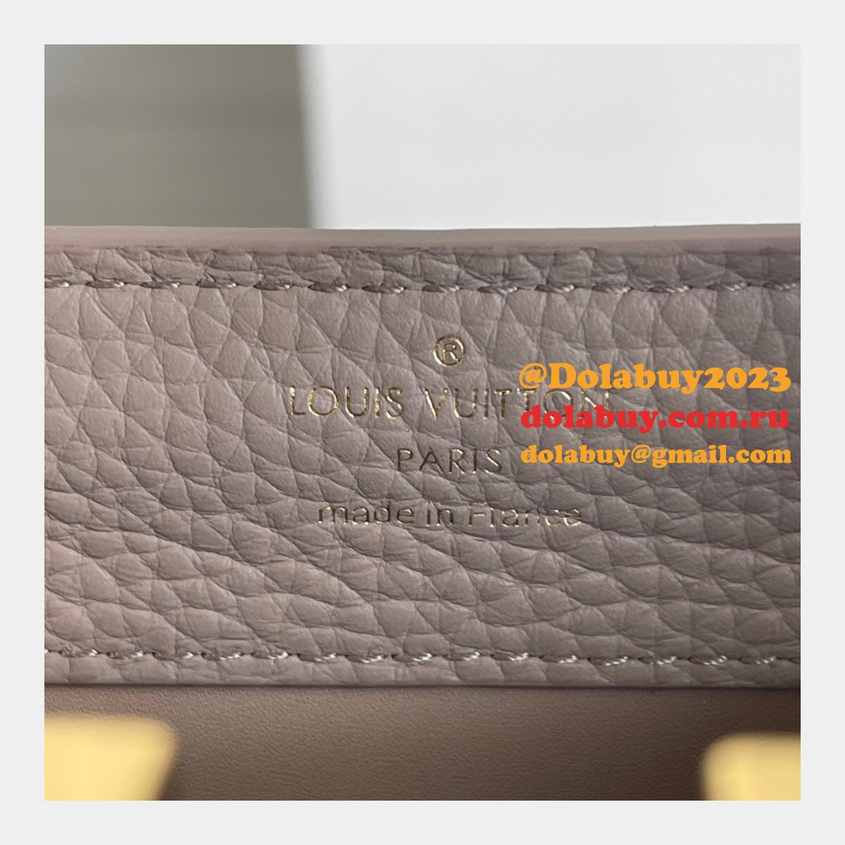 Designer 1:1 Replica Louis Vuitton Capucines M92822 Bags For Sale