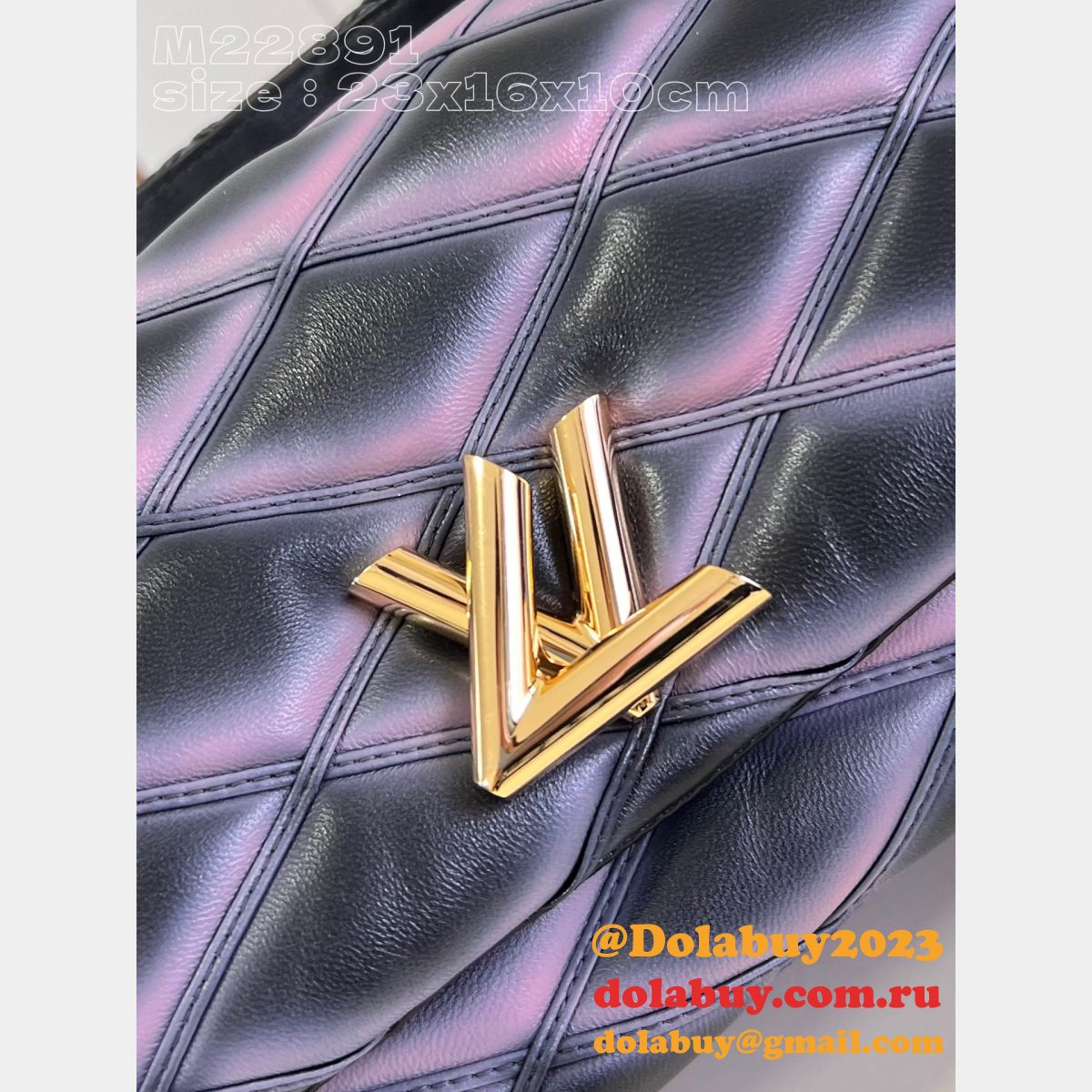 GO-14 MM Malletage Designer Louis Vuitton Replica M22891 Bags