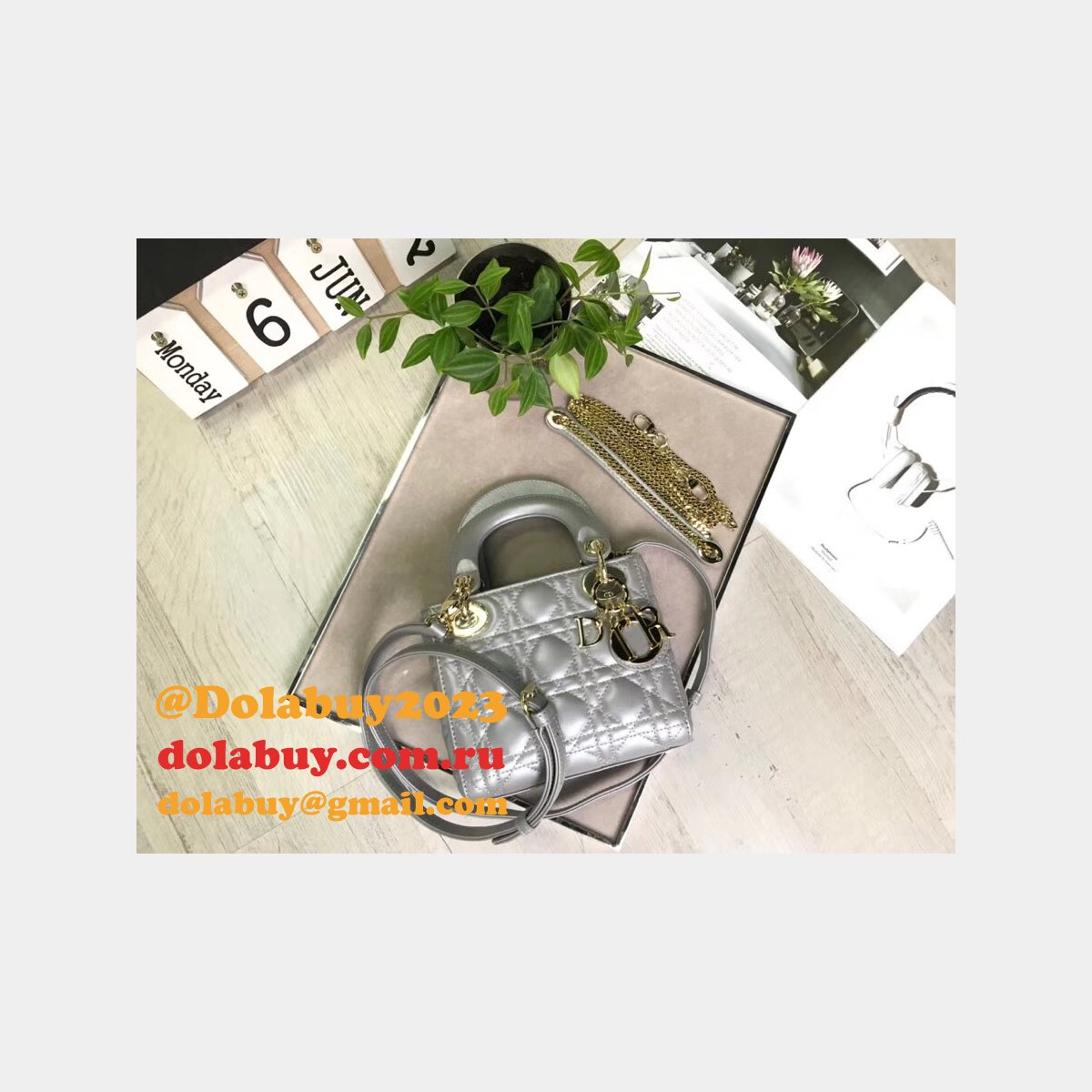 AAA+ Christian Lady Dior Handbags Online Purchase MINI 17CM