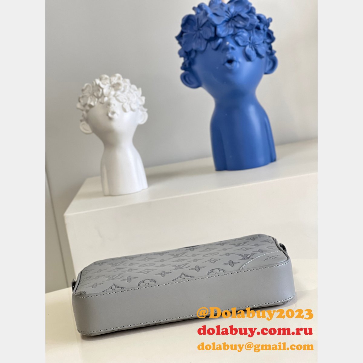 Louis Vuitton Wholesale Replicas Duo Messenger Monogram Shadow M46104 Bag