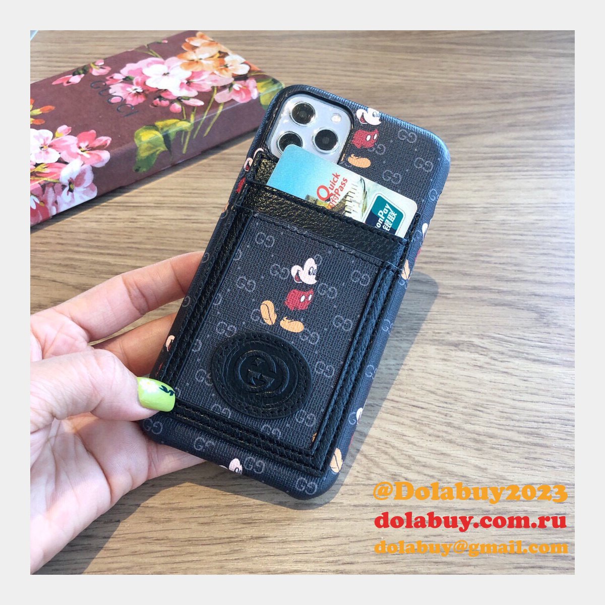 Replica designer gucci cell phone cases