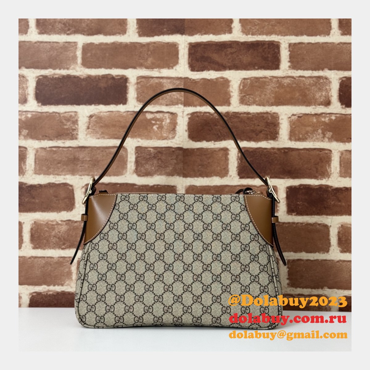 Gucci Luxury Copy Mirror GG Emblem 815216 Shoulder Bag
