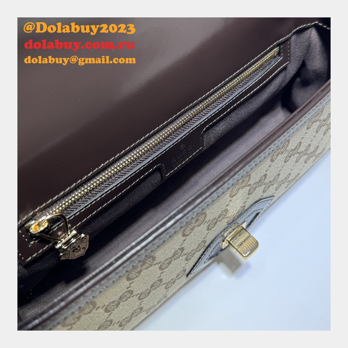 G*u*i designer luce 1:1 mirror 786027 replica shoulder bag