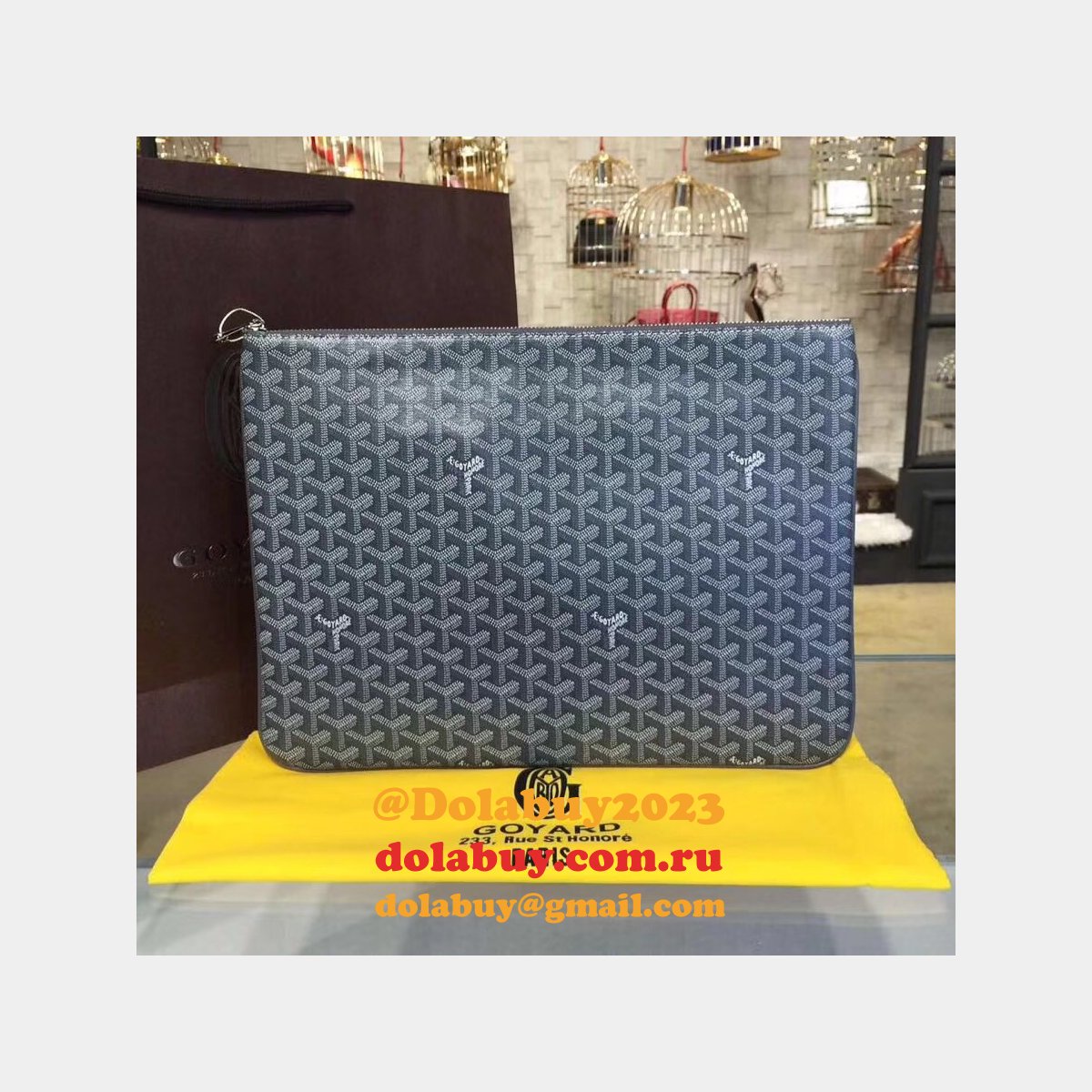 Top Quality Goyard Multi-Color Clutch AAA+ Bags