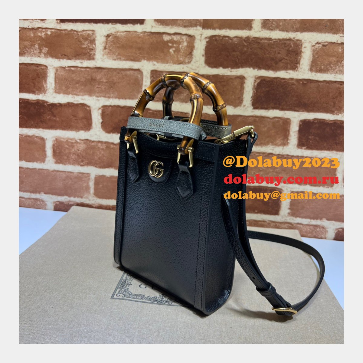 Gucci Replicas Diana 1:1 Mirror Tote Perfect 739079 Bag
