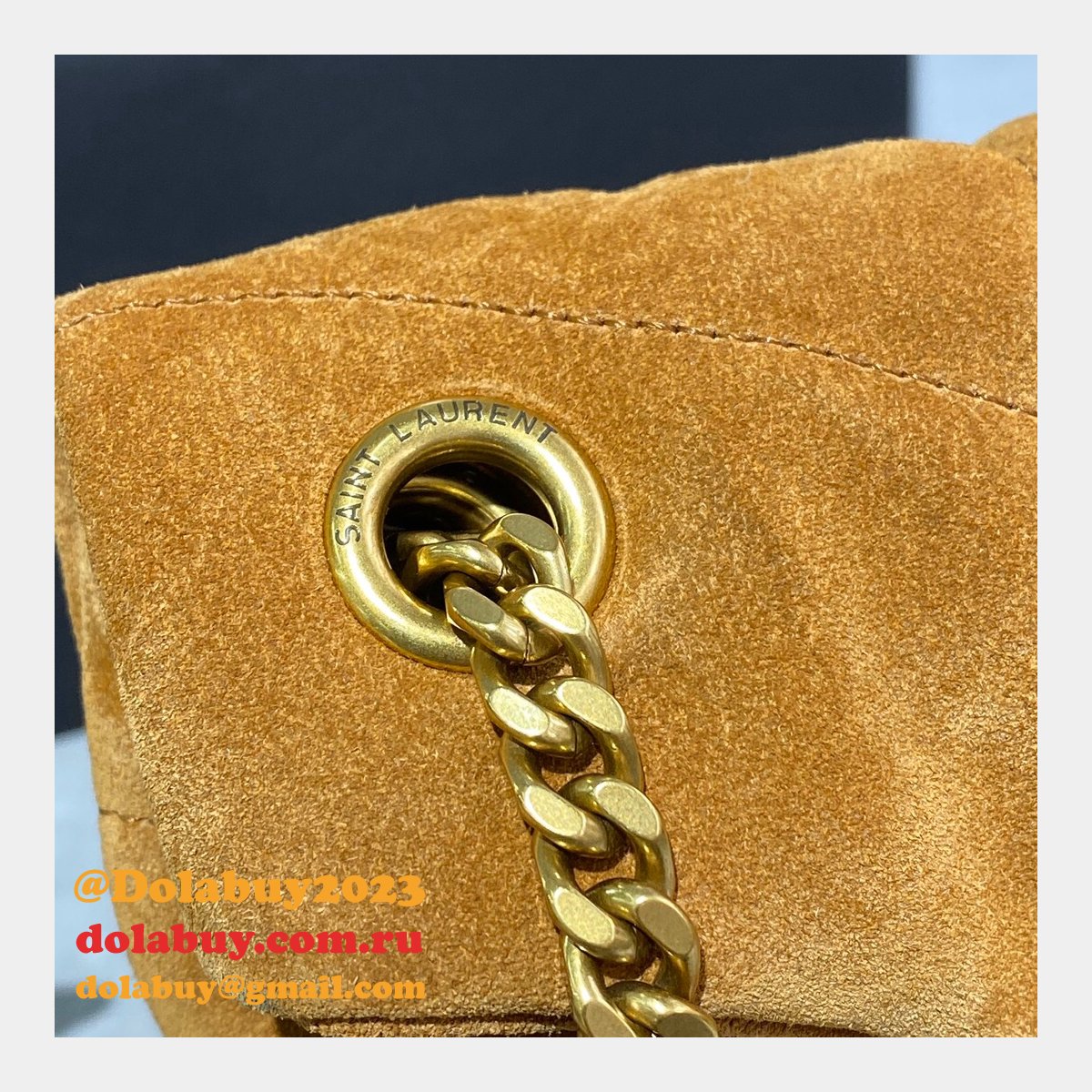 YSL Cheap Loulou Puffer Shoulder Bag 29CM