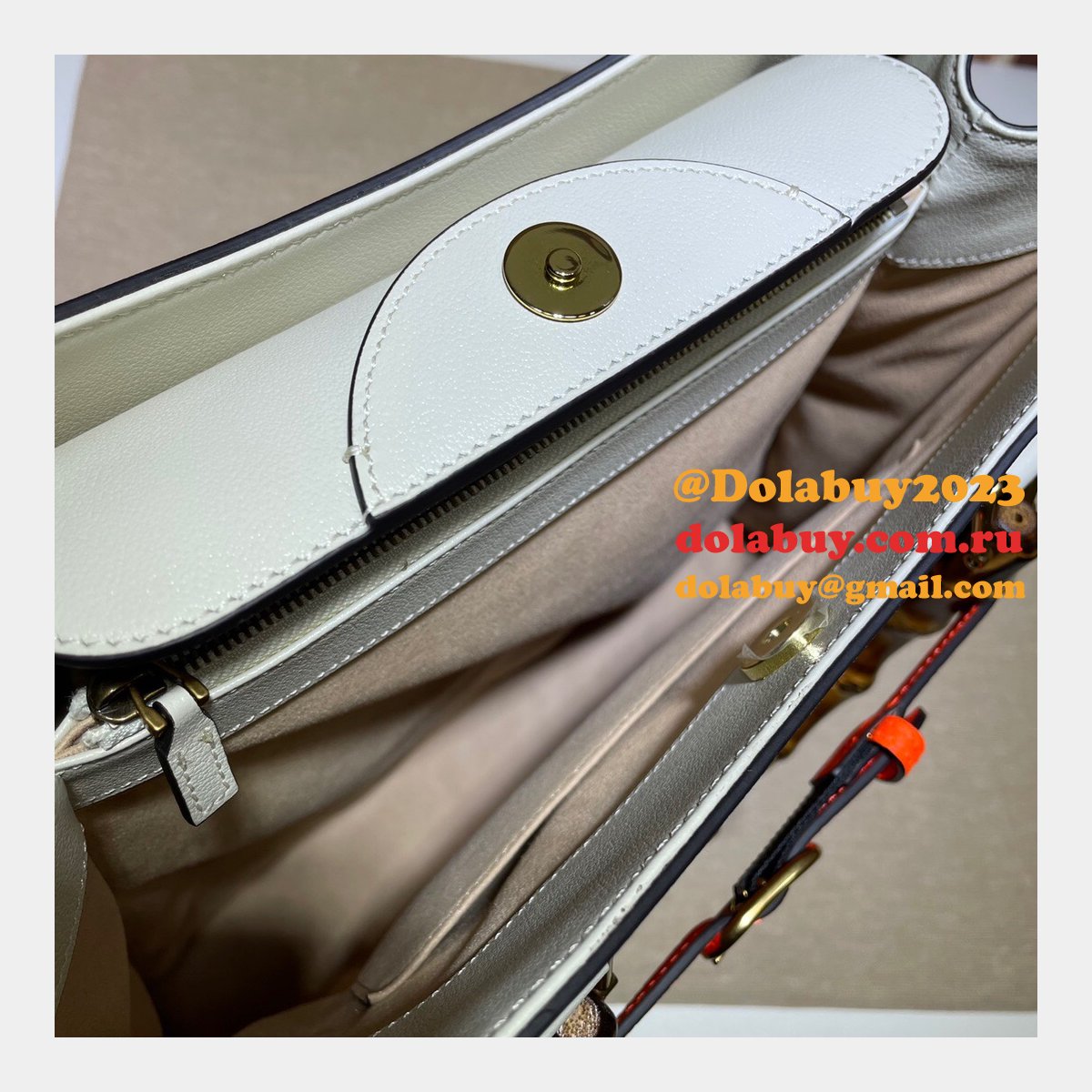 Gucci Best Quality Designer Replica Diana medium tote leather bag