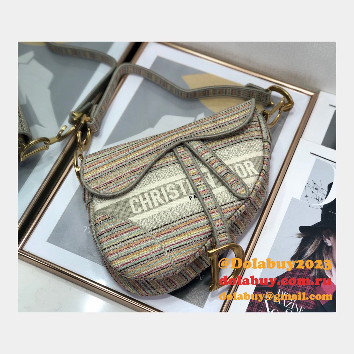 Luxury Best Replica Christian Dior Saddle Handbags for sale