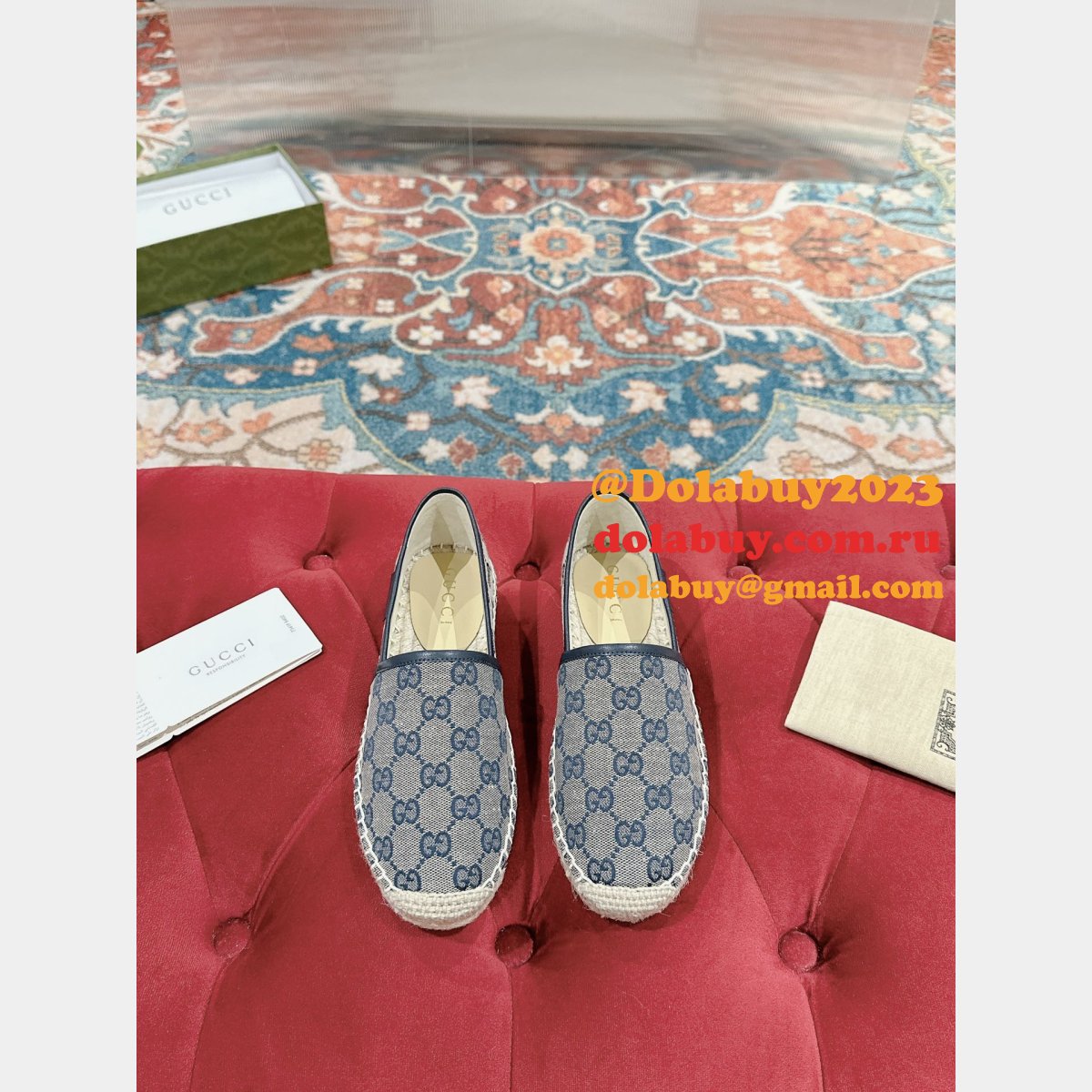 Duplicate Wholesale gucci Fashion ESPADRILLE