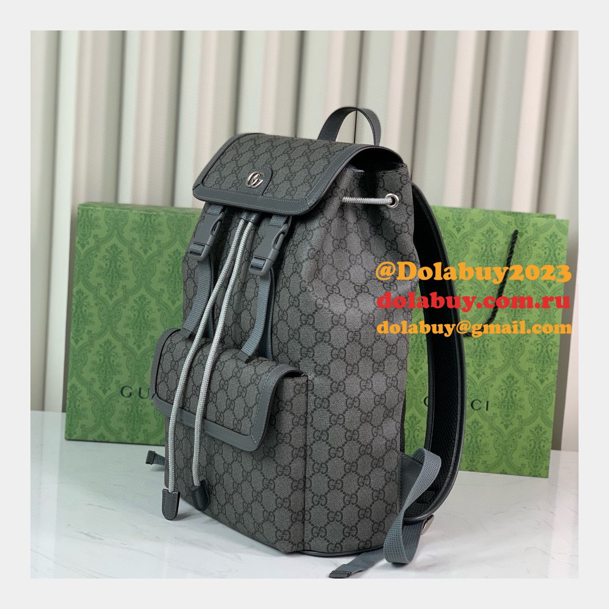 Luxury gucci Ophidia GG backpack 792114