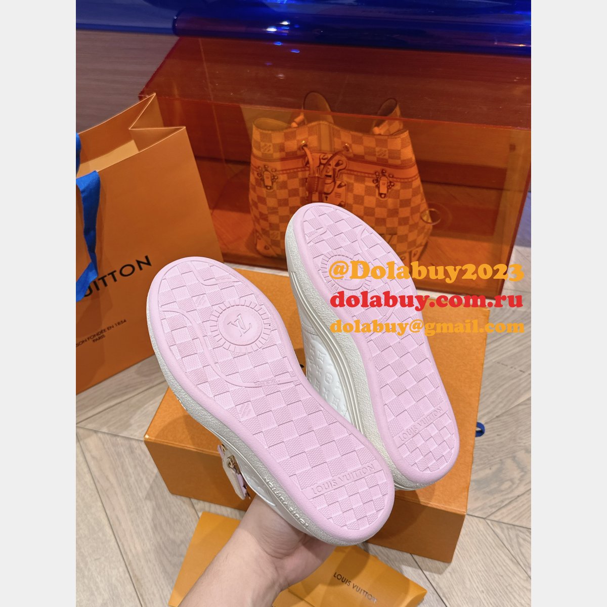 Sneakers Casual Designer Louis Vuitton 7 Star Shoes